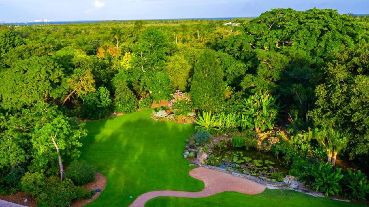 Jardín de la boda de Lele Pons y Guaynaa