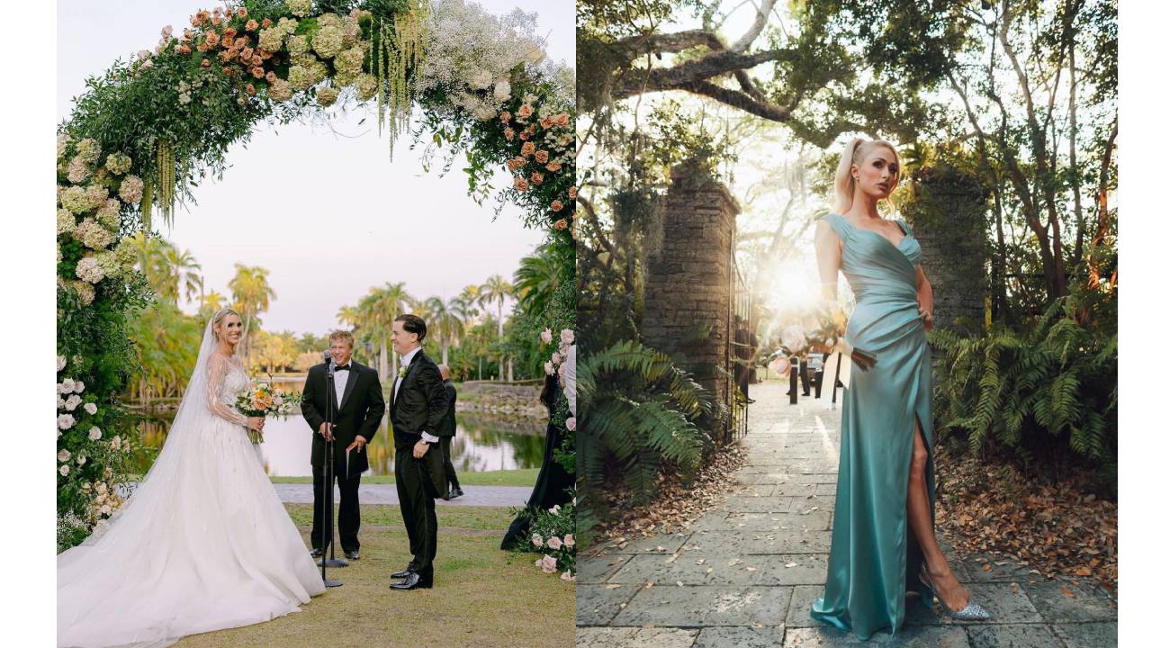 Jardín de la boda de Lele Pons y Guaynaa