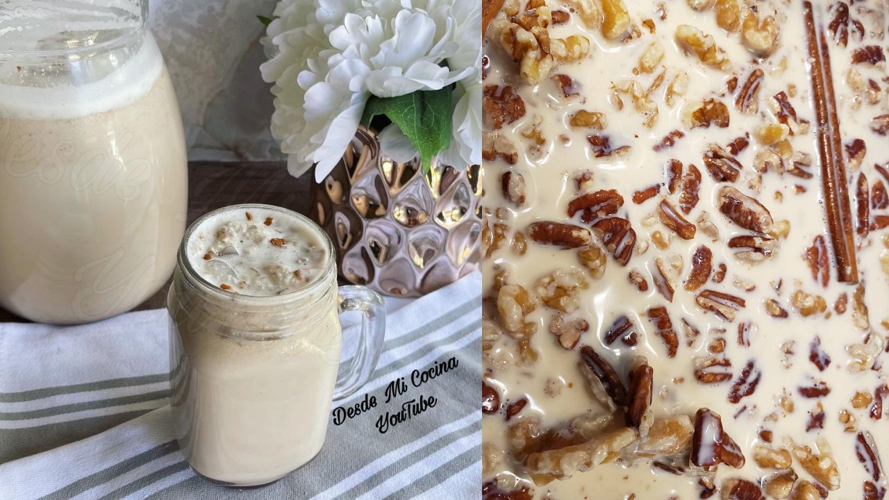 Receta de agua de nuez estilo la Michoacana