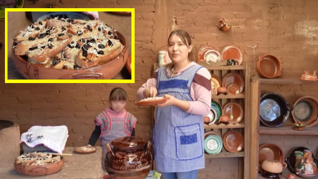 Receta de capirotada de la hija de Doña Ángela