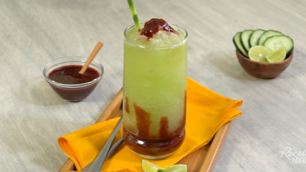 frappé de limón con chamoy