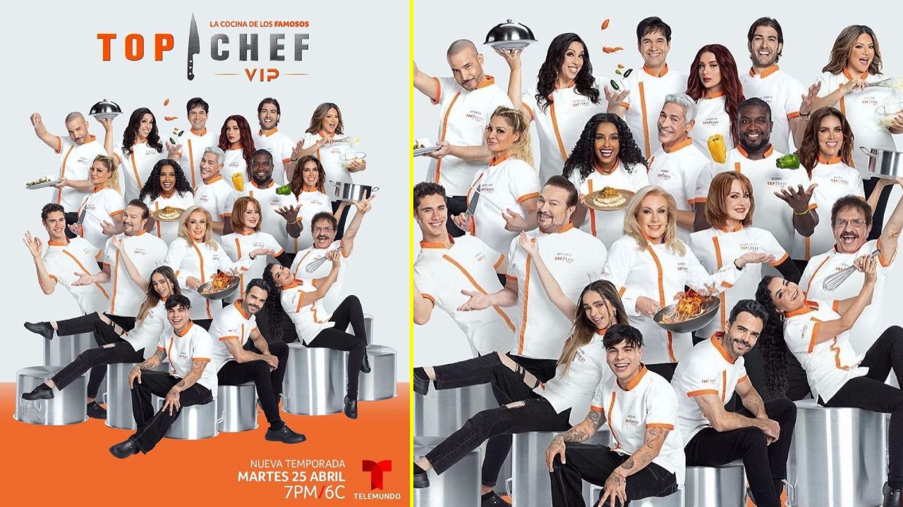 Celebridades en la segunda temporada de Top Chef VIP