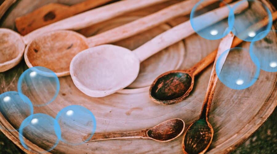 Truco para desinfectar tus palas y tabla de picar de madera