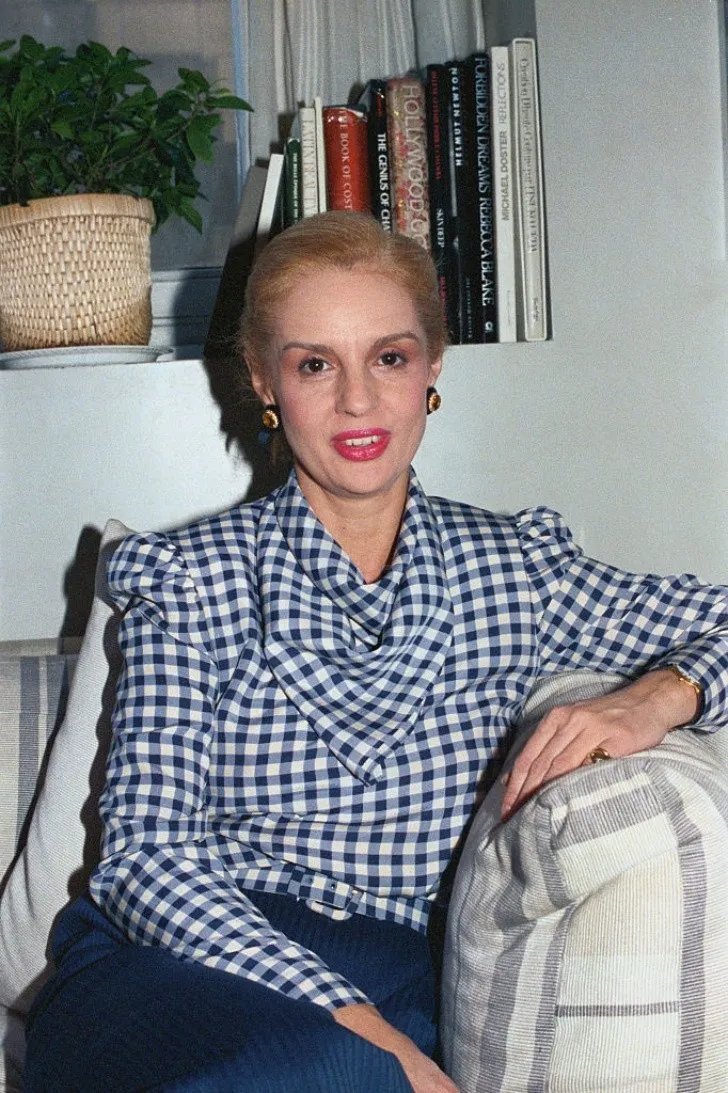 Carolina Herrera de joven sorprendió