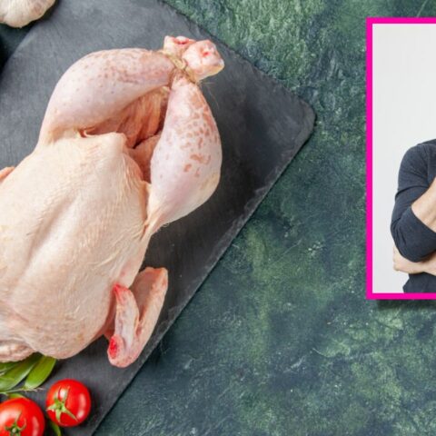 cómo cortar un pollo entero