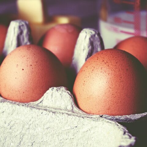 huevos echados a perder