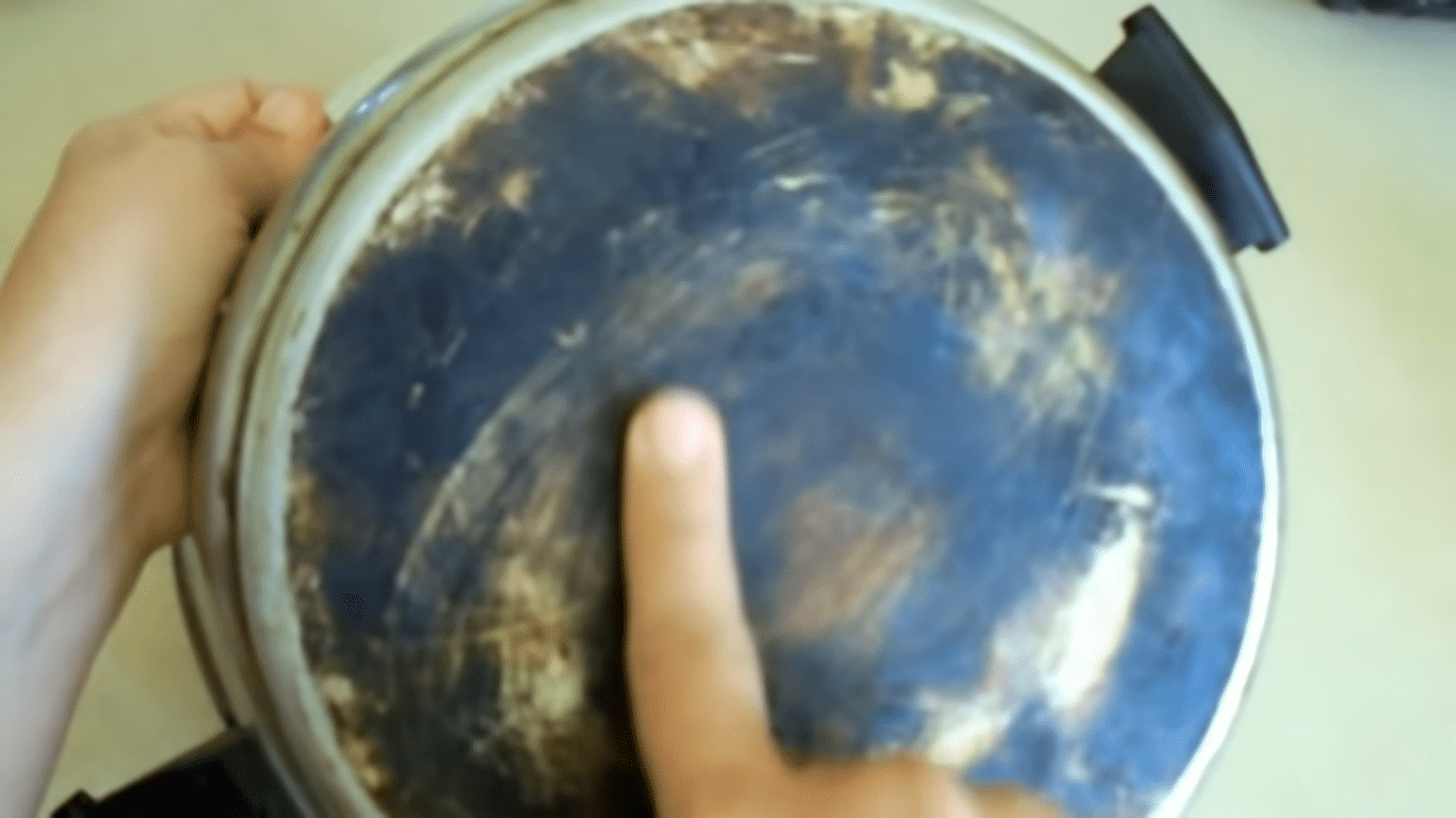 Cacerolas quemadas o con cochambre