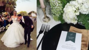menú de la boda de Lele Pons y Guaynaa