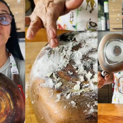 ollas llenas de grasa