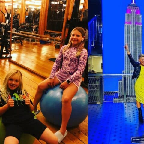 Pink cría a sus hijas