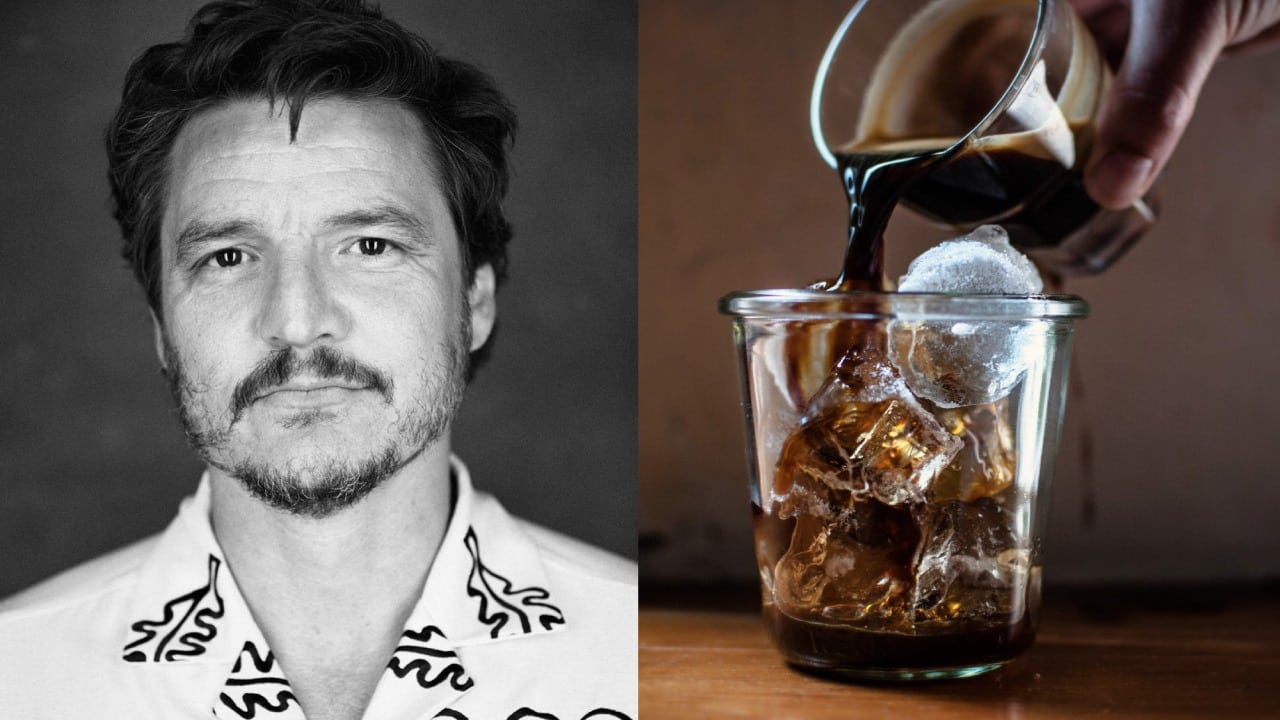 Receta casera del café favorito de Pedro Pascal