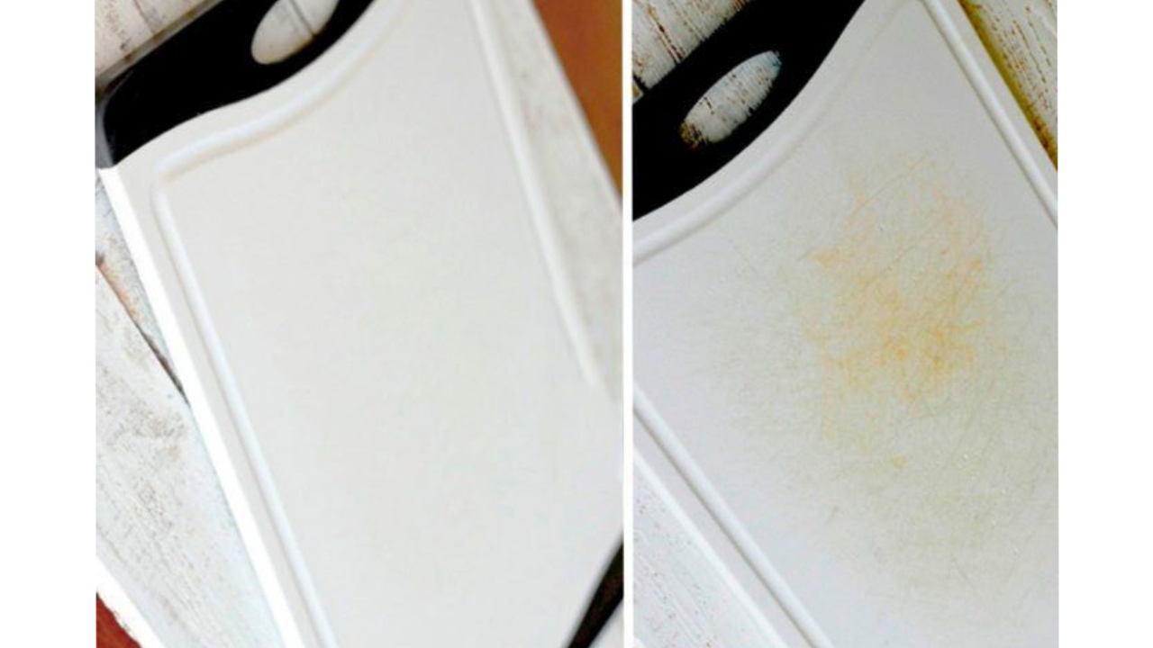 remedios para eliminar las manchas de las tablas de picar