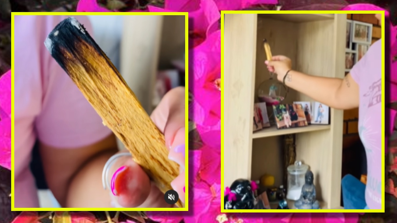 hacer un ritual con Palo Santo