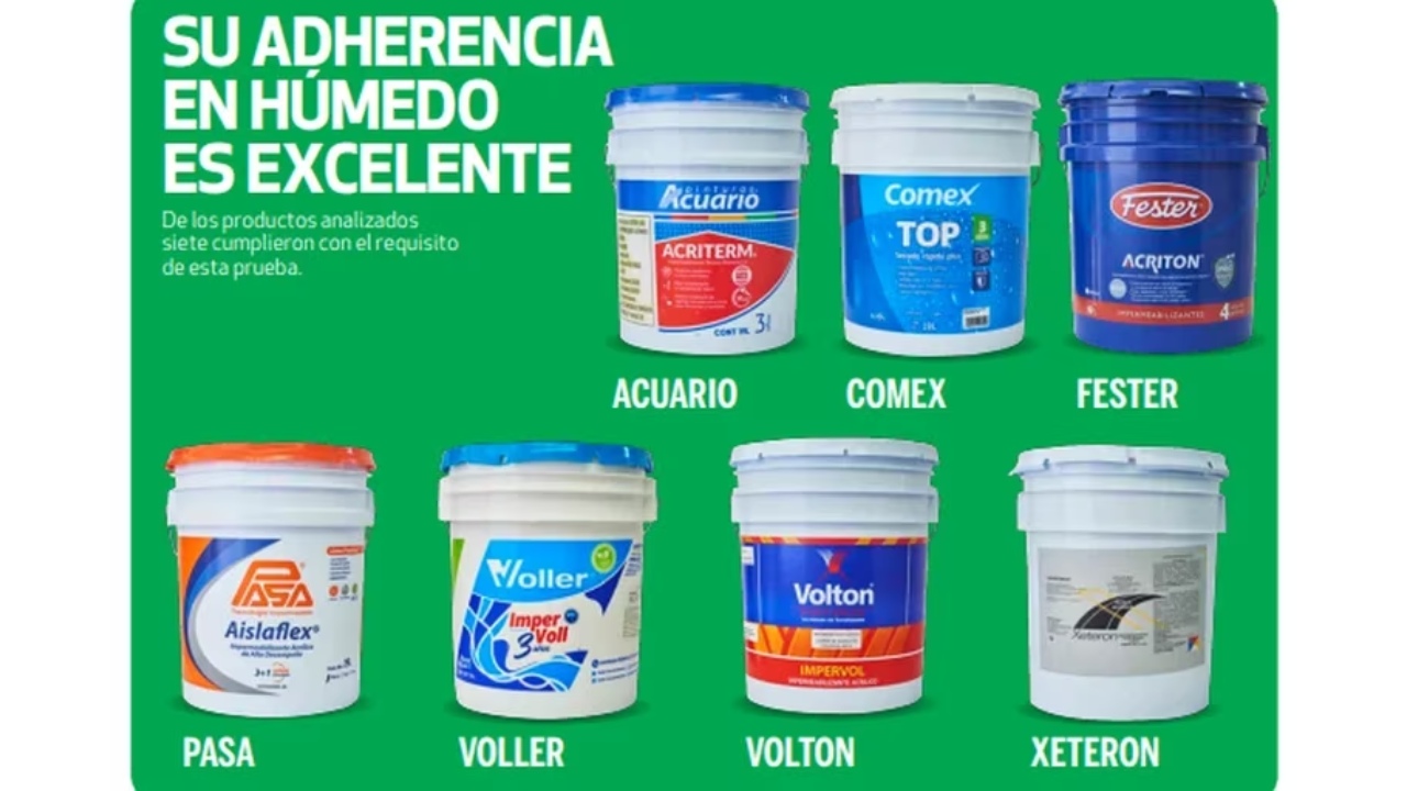 Los impermeabilizantes que NO funcionan, según Profeco