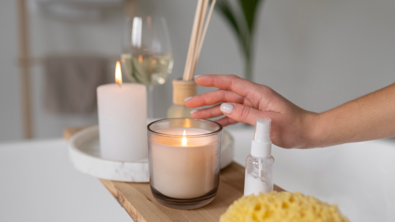 uso de las velas aromáticas