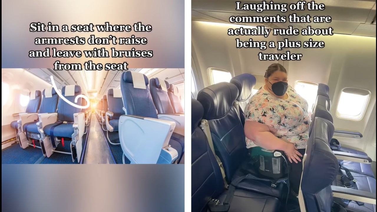 Asientos inclusivos en los aviones