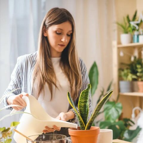 Cuidados de la lengua de suegra