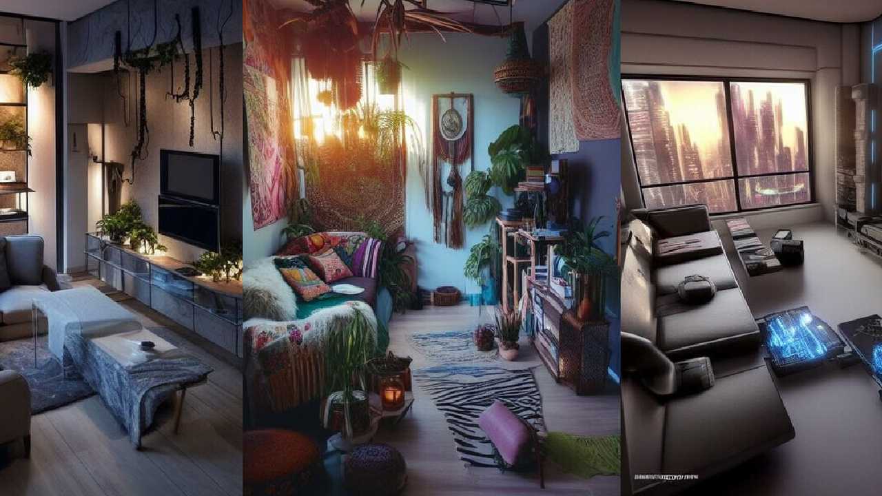 Decorar interiores IA