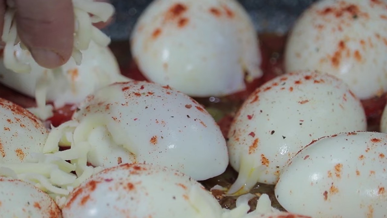 Huevos turcos receta