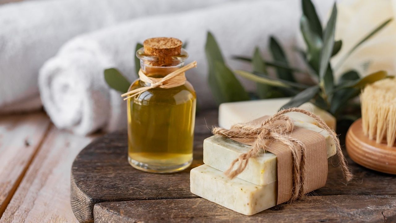 Jbón casero con aceite reciclado