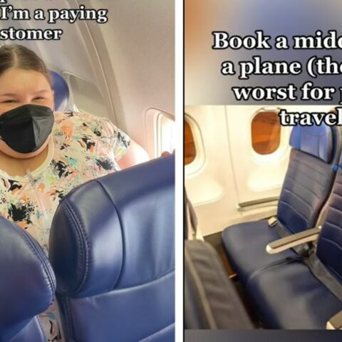 Lugares inclusivos en el avión