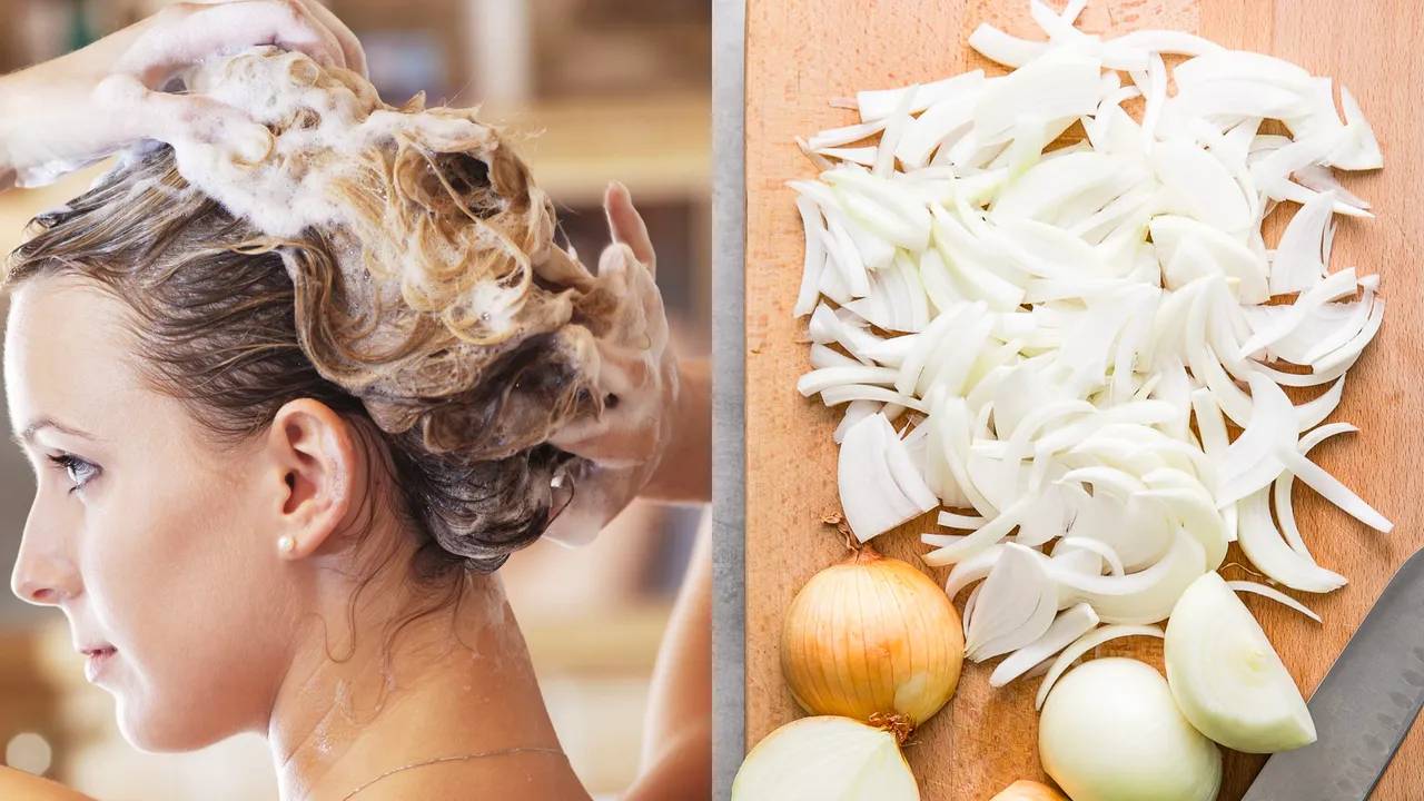 Shampoo con cebolla