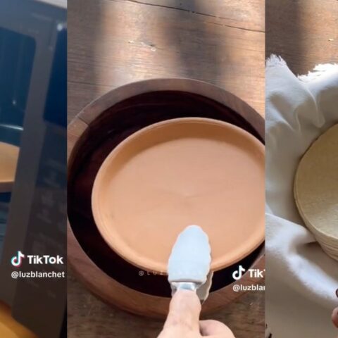 Tortillas y pan calientes