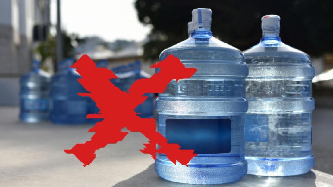 Garrafones sustituidos por purificadores de agua