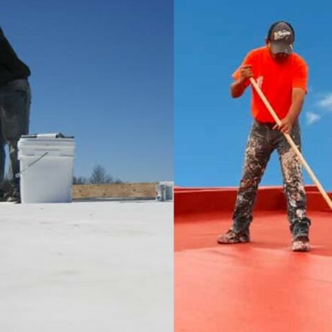 Diferencias impermeabilizante blanco y rojo