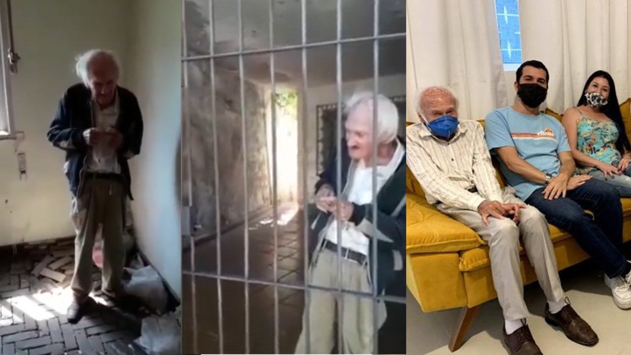 Ccambio de vida anciano brasileño