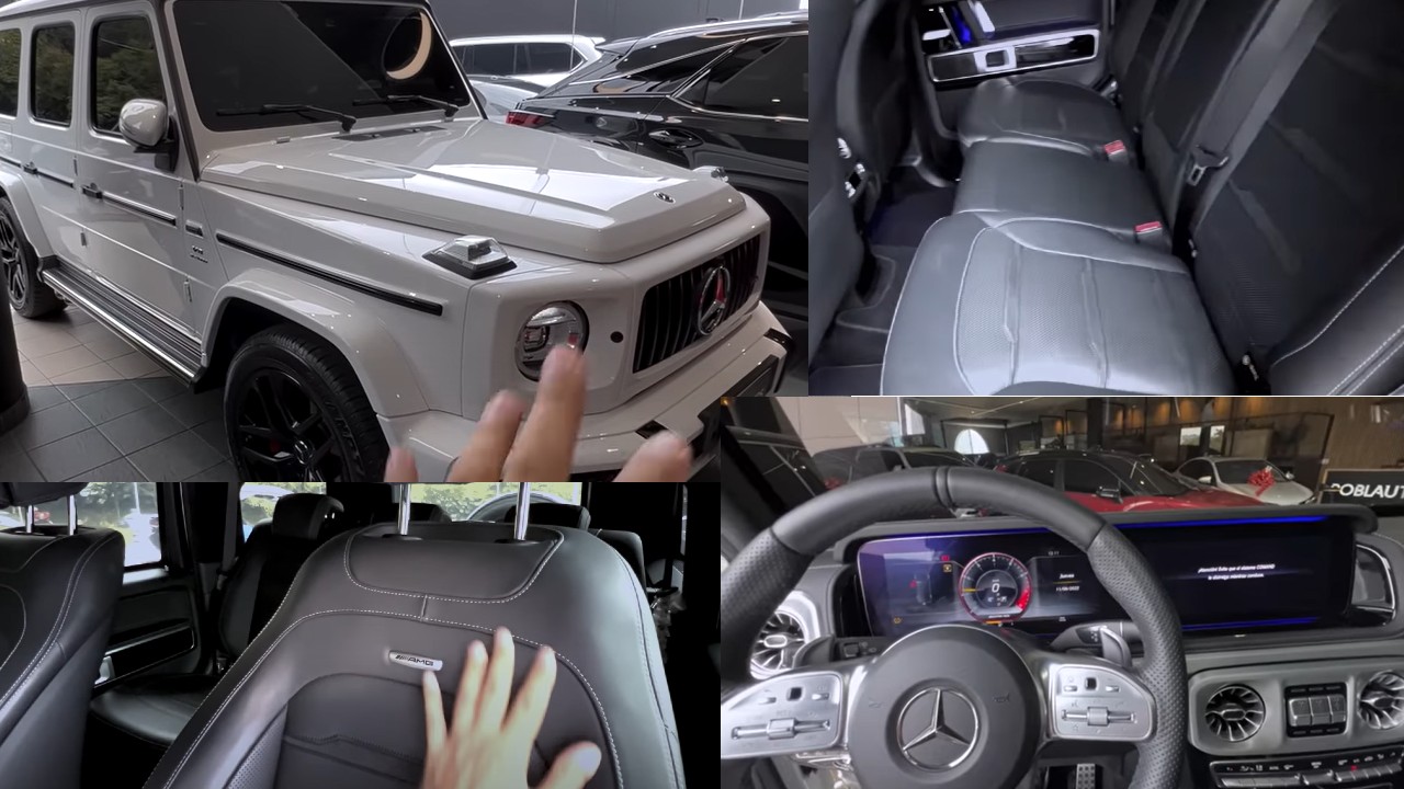 Camioneta Karely Ruiz por dentro