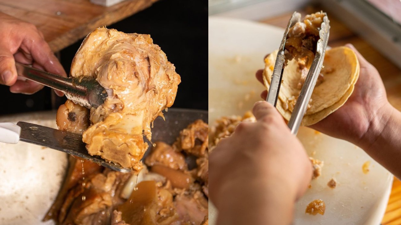 Carnitas rosas o carnitas cafés