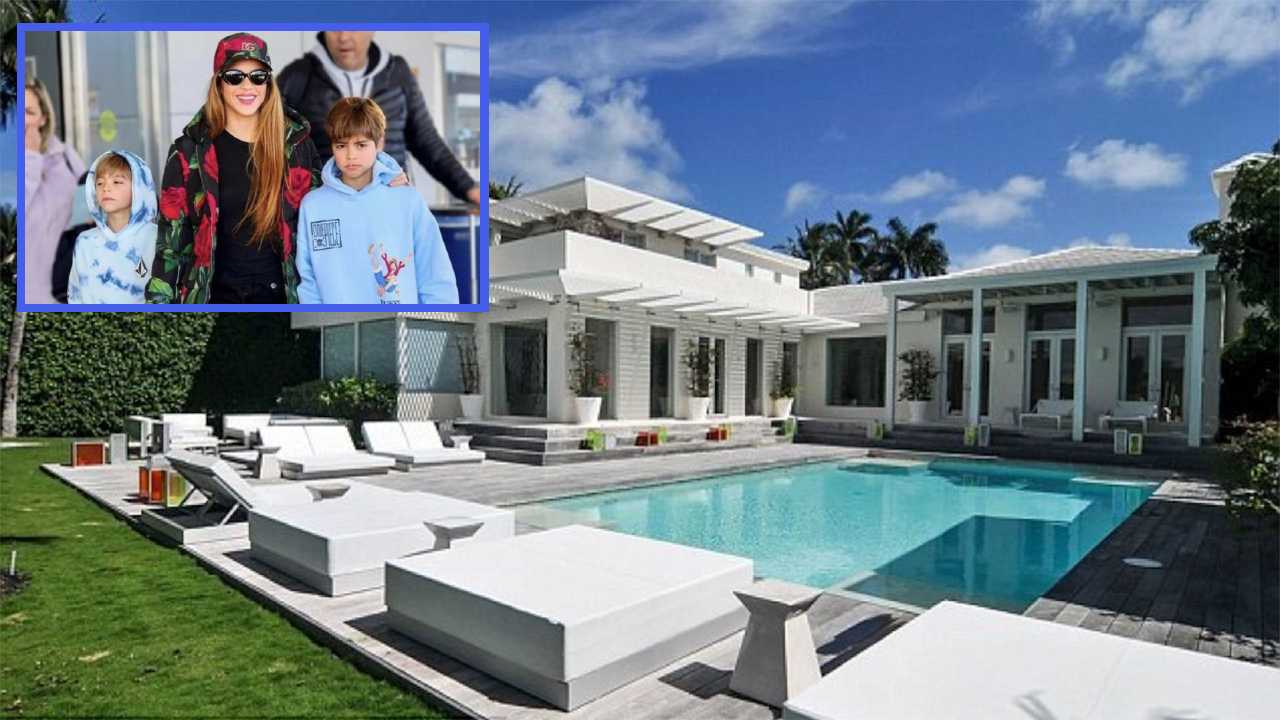 Mansión de Shakira en Miami