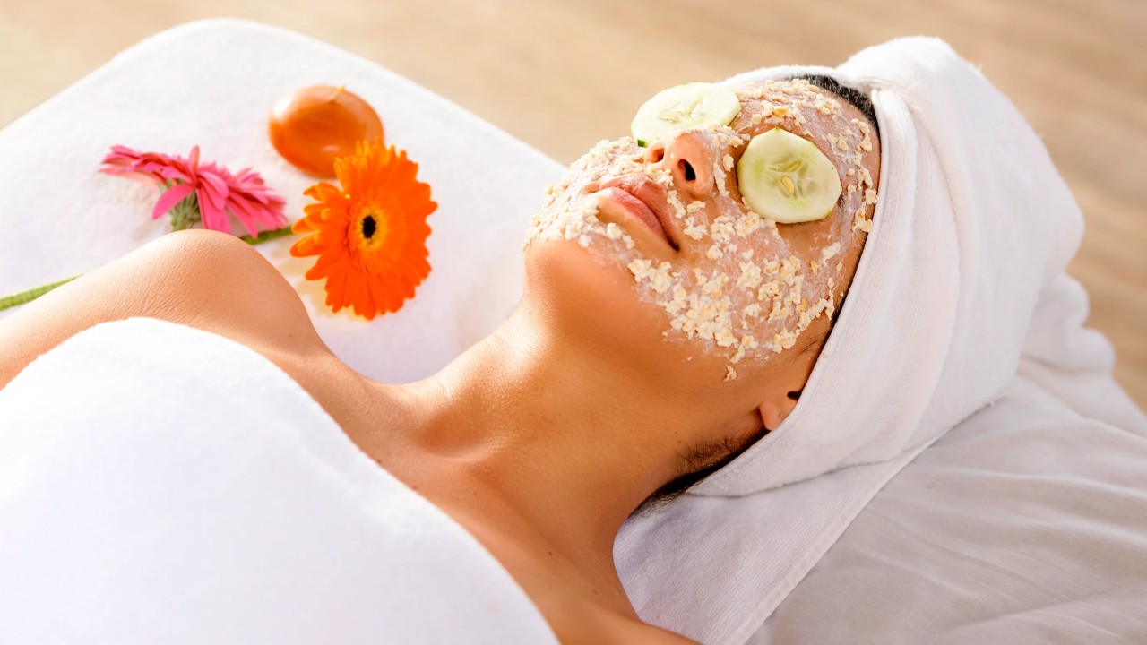 Mascarilla de avena hidratante