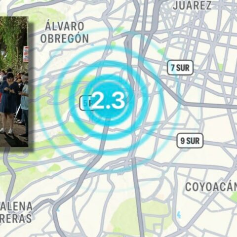 tiembla con epicentro en la CDMX