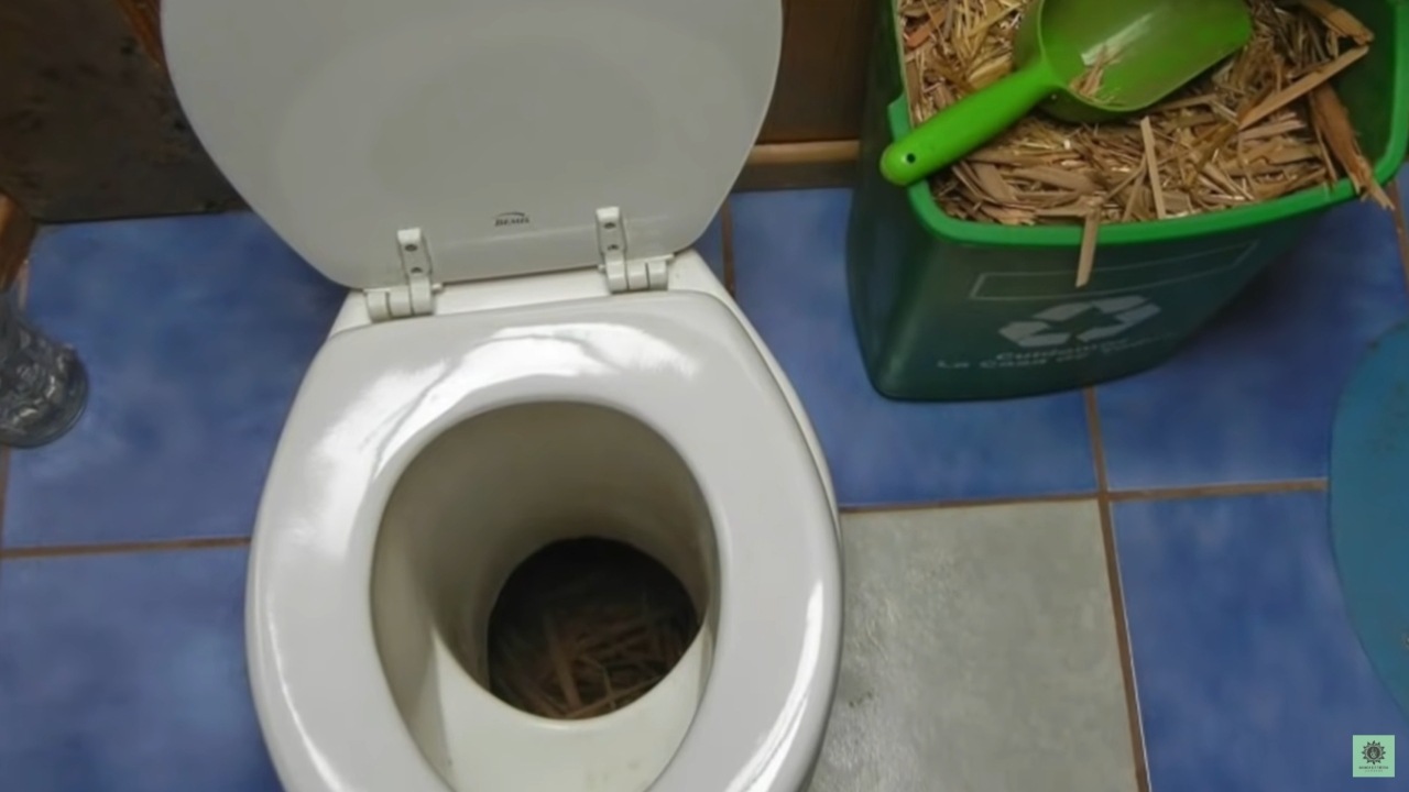 sanitario seco con separación