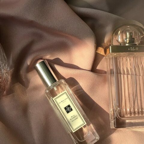 Reutiliza los frascos de perfume