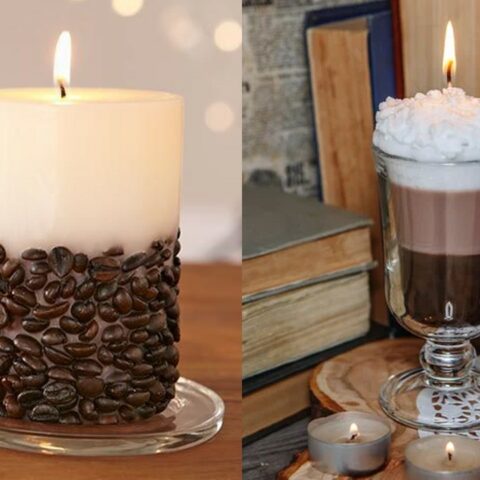 Velas con aroma de café