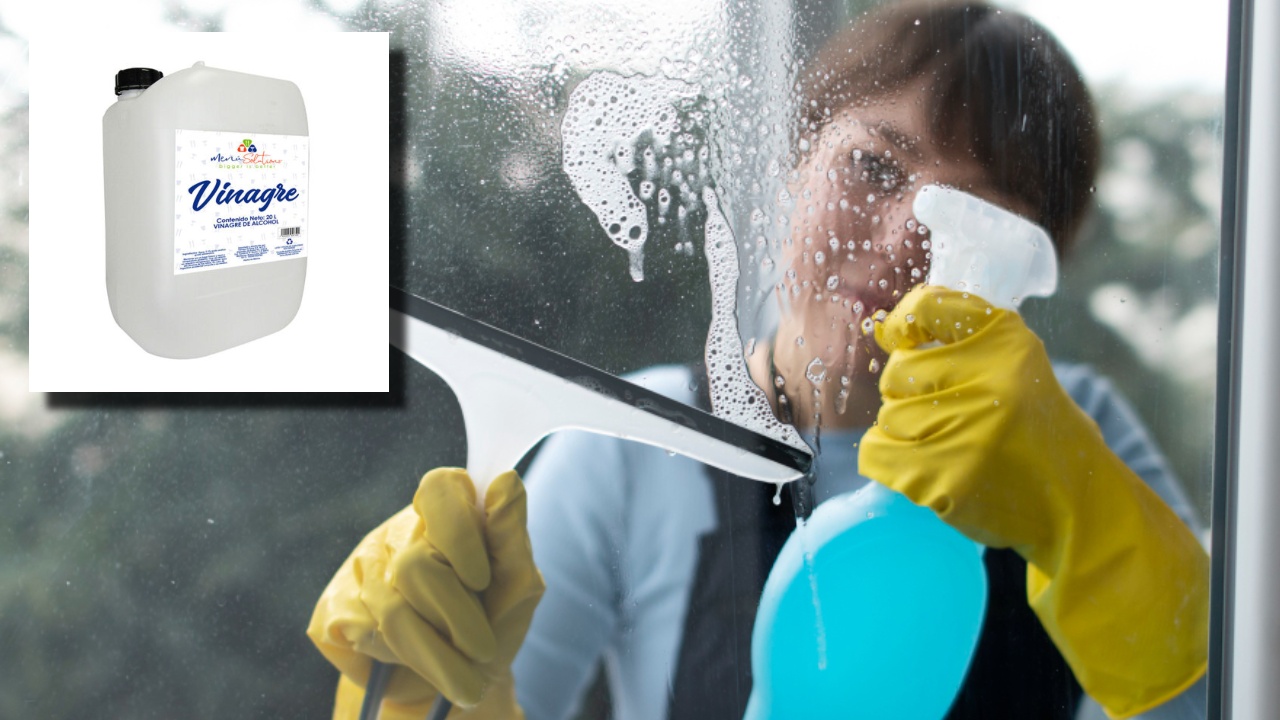 ponerle vinagre a tus ventanas