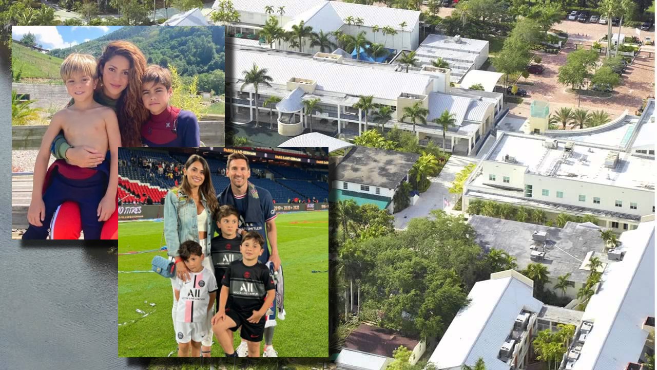 colegio en Miami al que irán los hijos de Shakira y de Messi