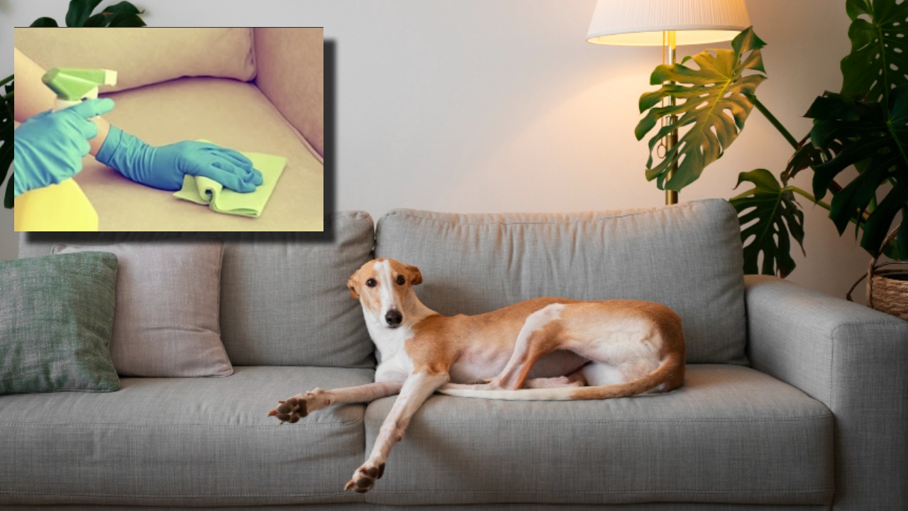 evitar que tu perro se haga pipí en los sillones