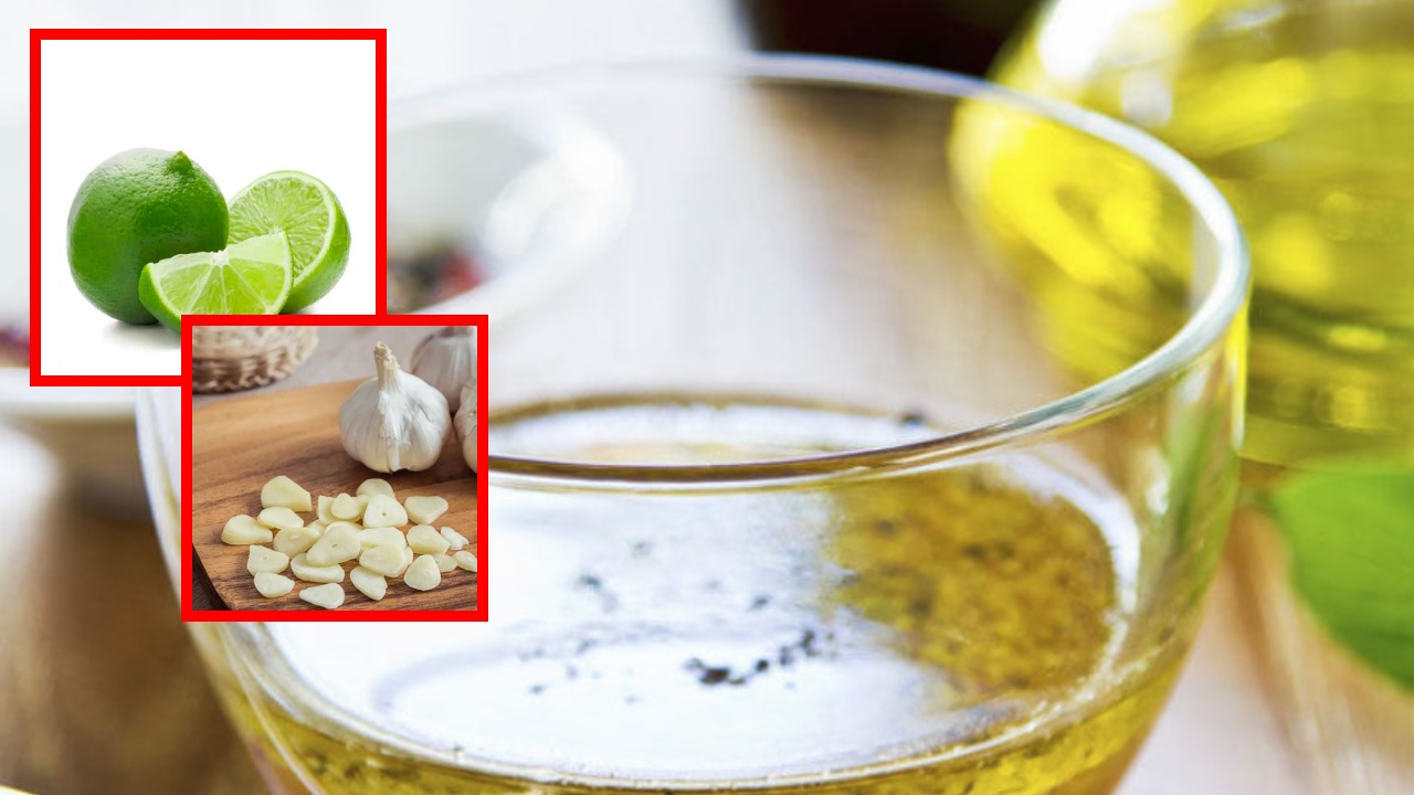 vinagreta de limón y ajo