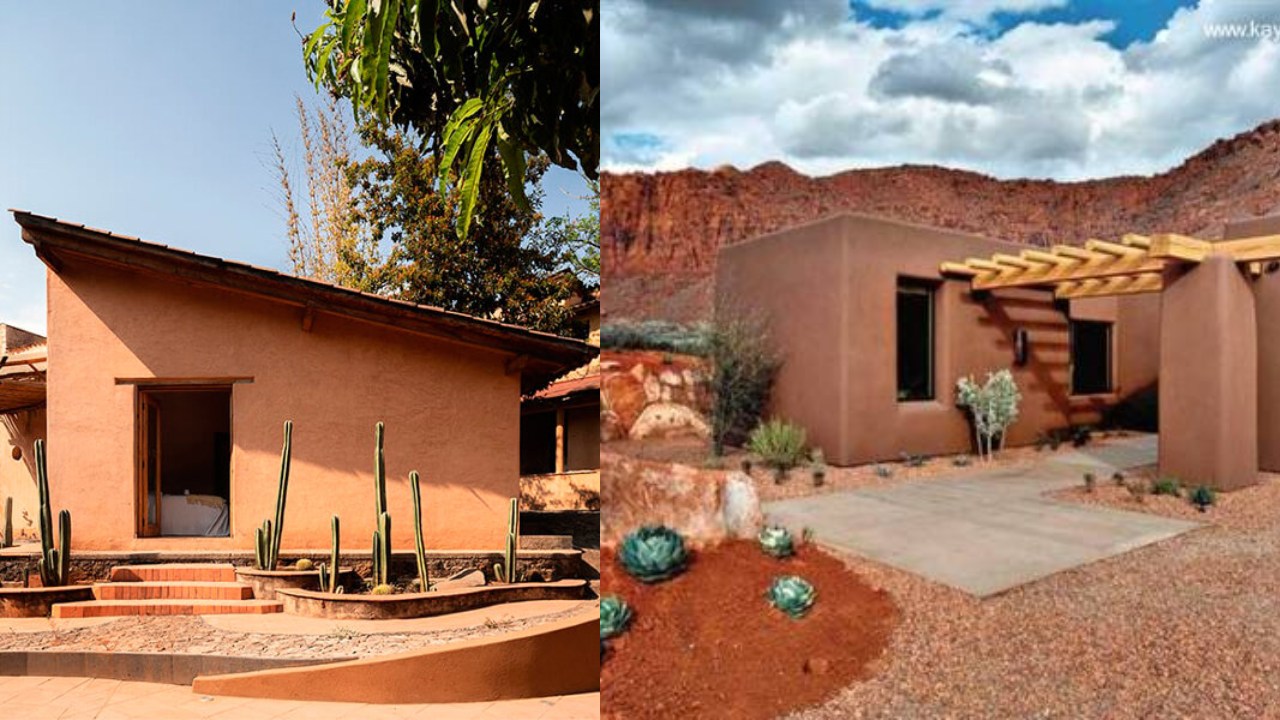 Estas casas hechas con adobe son tendencia