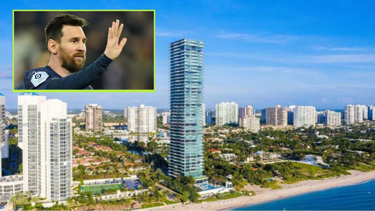 Edificio del departamento de Leo Messi