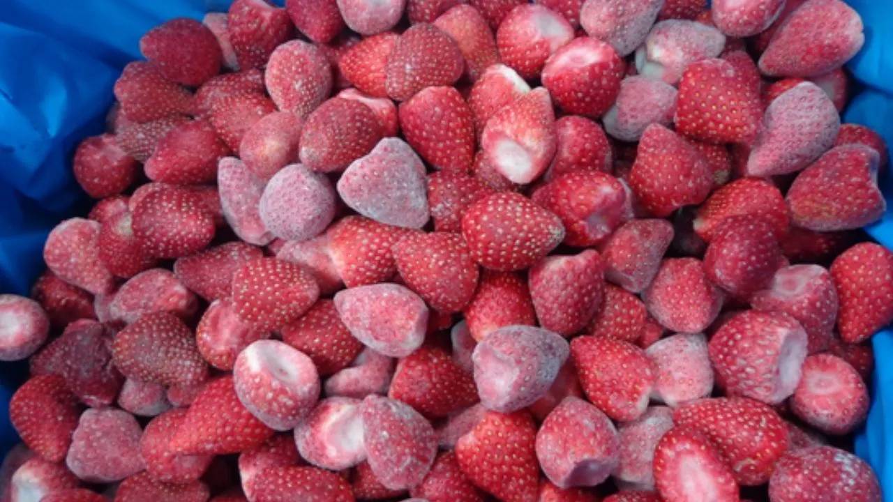 Fresas contaminadas de hepatitis a