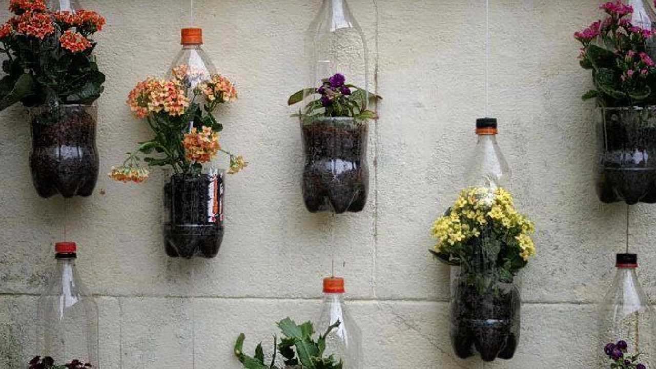 Reutilizar botellas de plástico