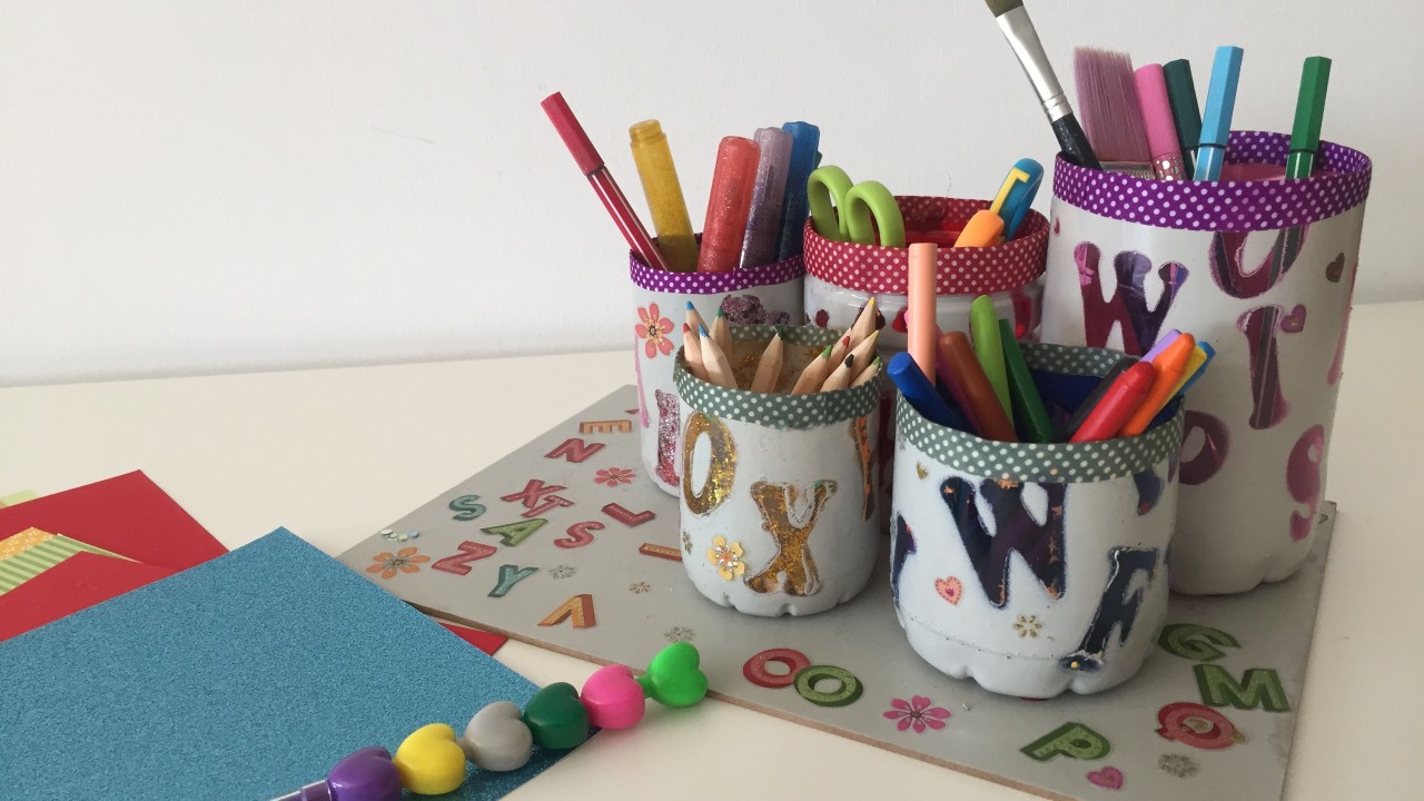 Reutilizar botellas de plástico