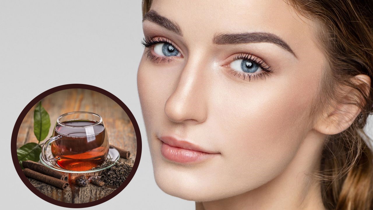 Cómo hacer tinte de té negro para las cejas