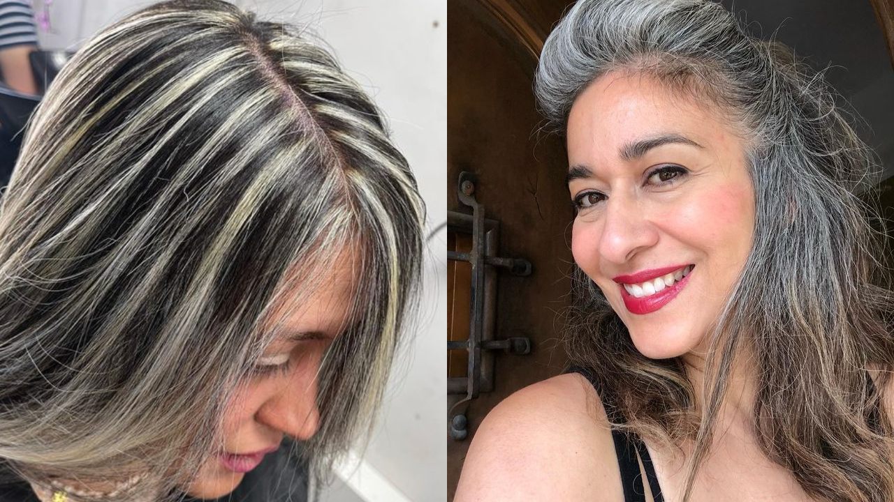 Cómo cuidar las canas para que se vean matizadas