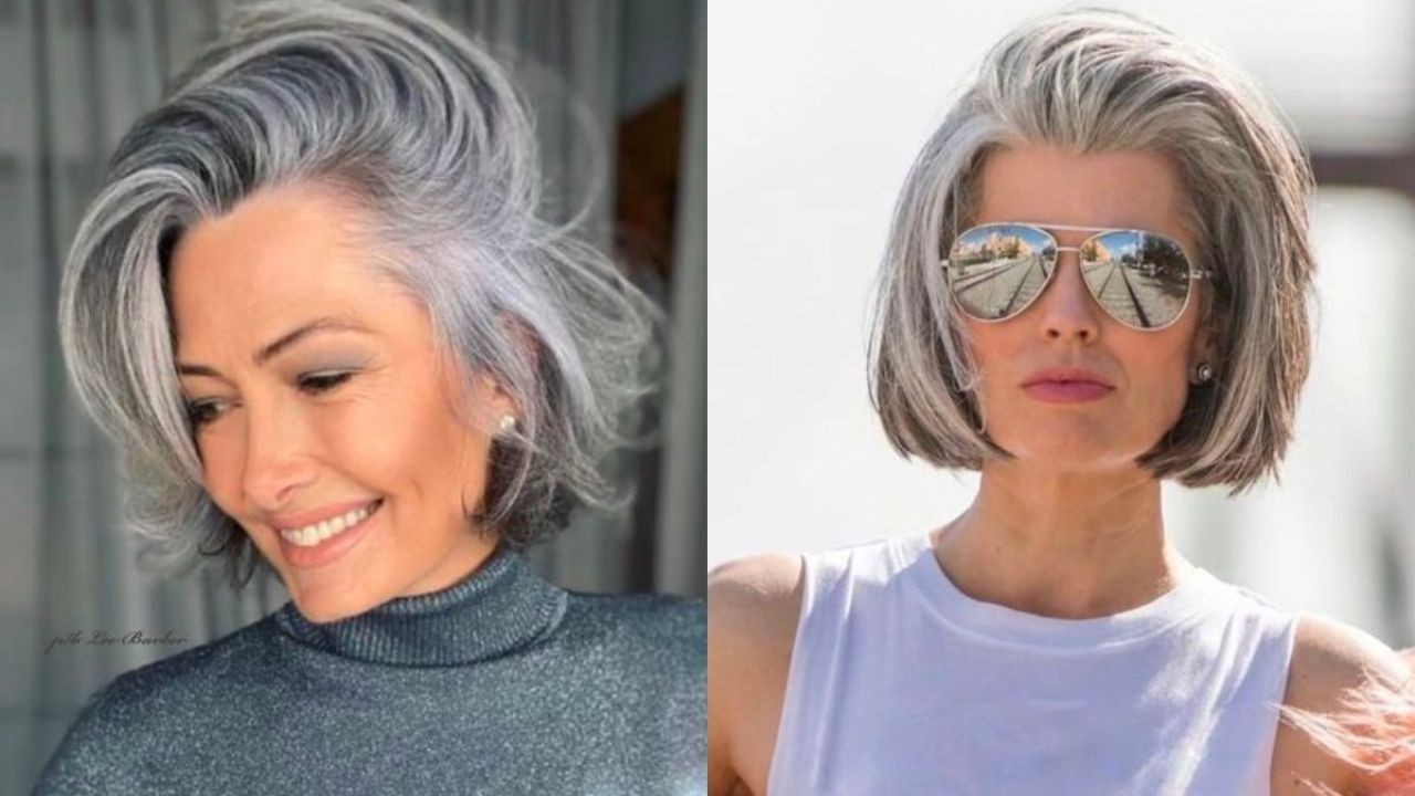 Cortes que rejuvenecen con canas